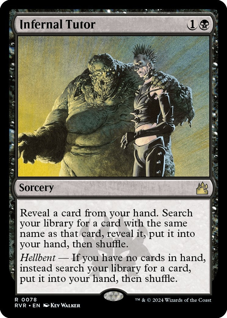 Image for Infernal Tutor (78) - Magic: The Gathering
