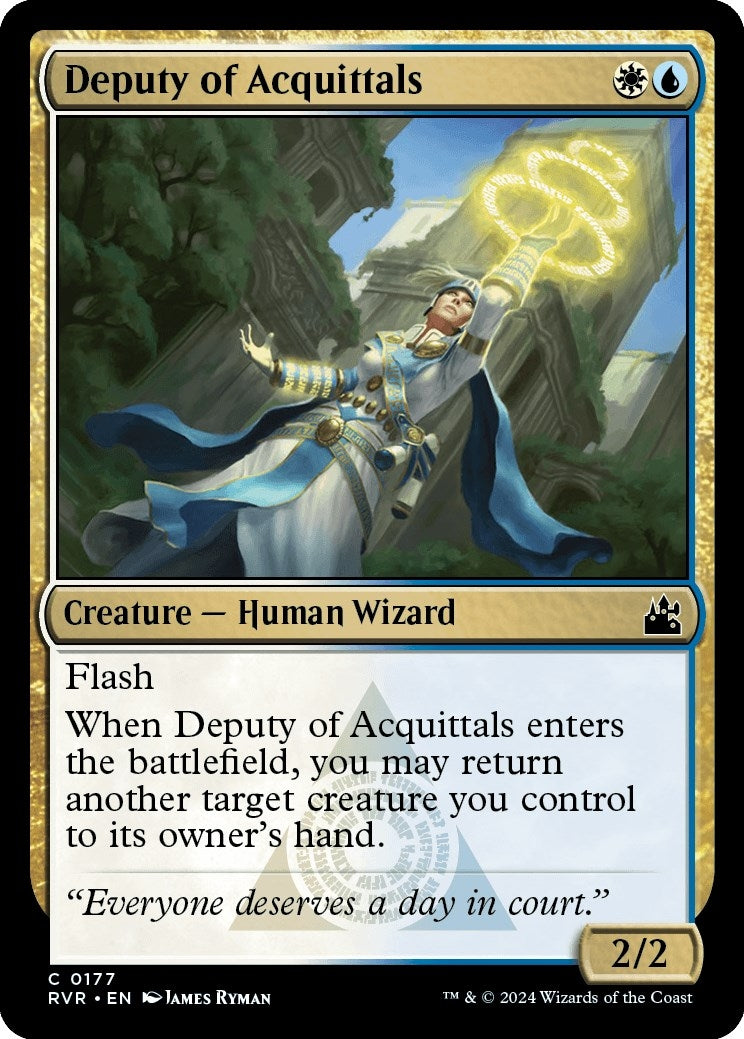 Image for Deputy of Acquittals (177) - Magic: The Gathering