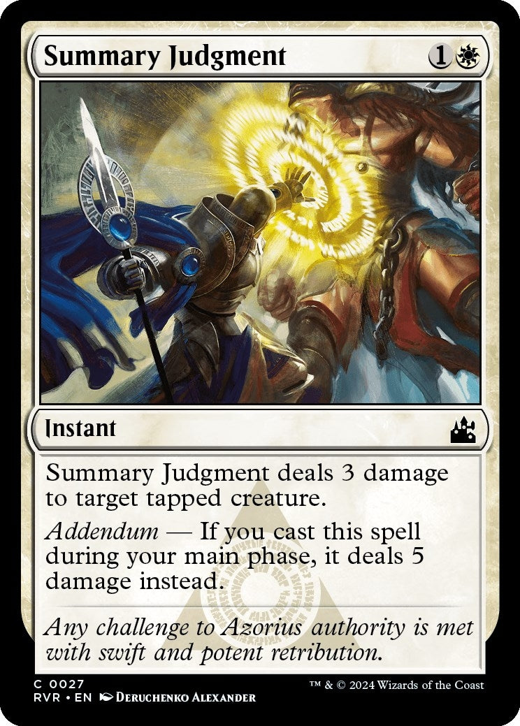 Image for Summary Judgment (27) - Magic: The Gathering