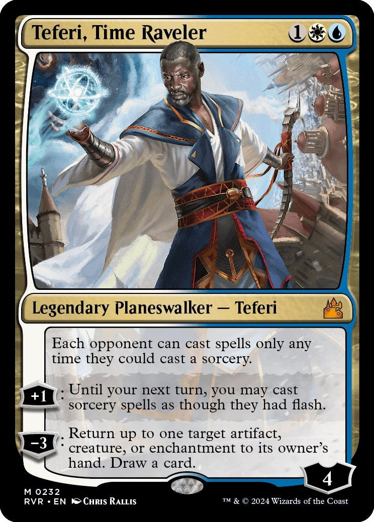 Image for Teferi, Time Raveler (232) - Magic: The Gathering