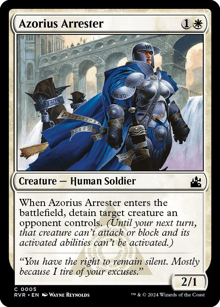 Image for Azorius Arrester (5) - Magic: The Gathering