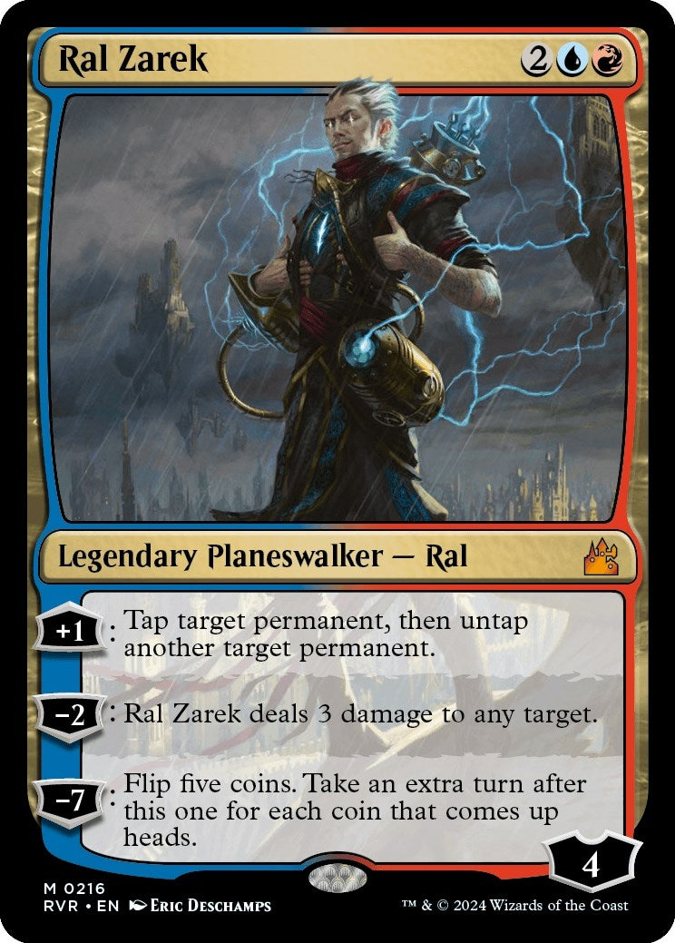Image for Ral Zarek (216) - Magic: The Gathering