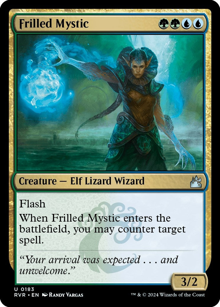 Image for Frilled Mystic (183) - Magic: The Gathering