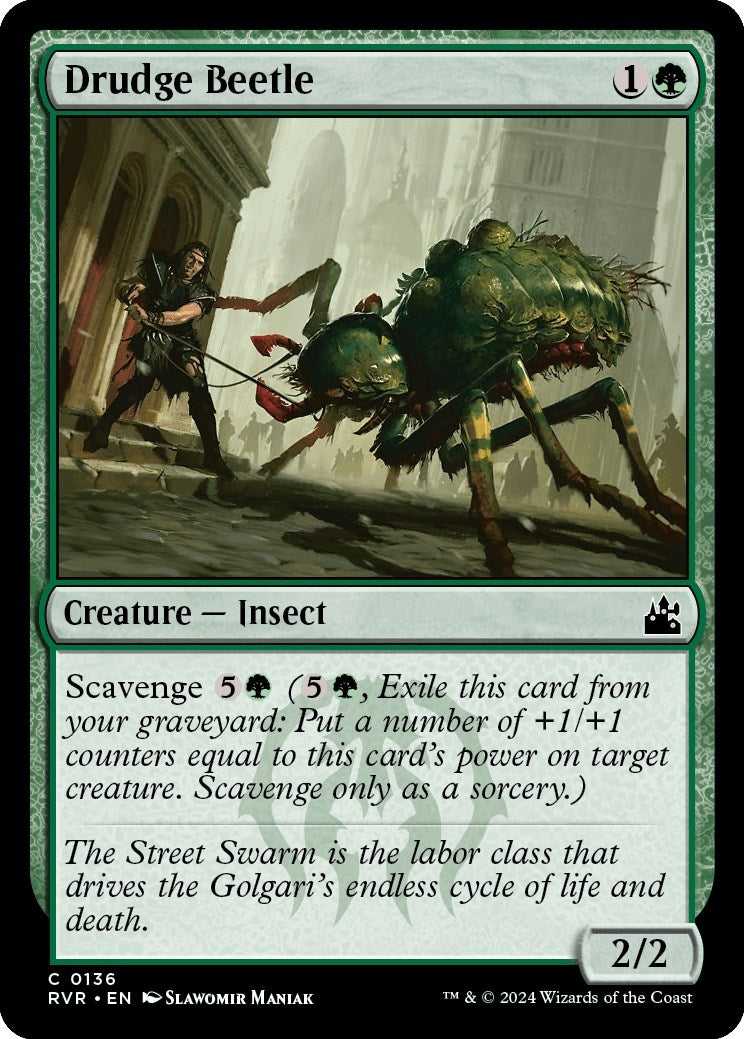 Image for Drudge Beetle (136) - Magic: The Gathering