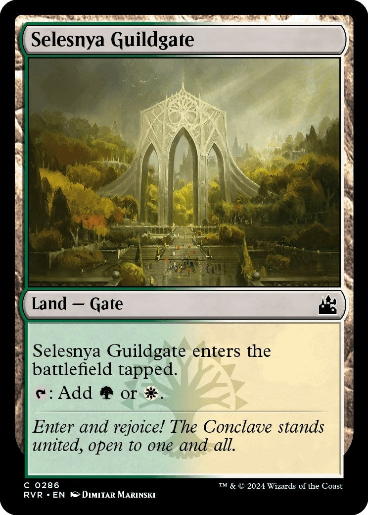 Image for Selesnya Guildgate (286) - Magic: The Gathering