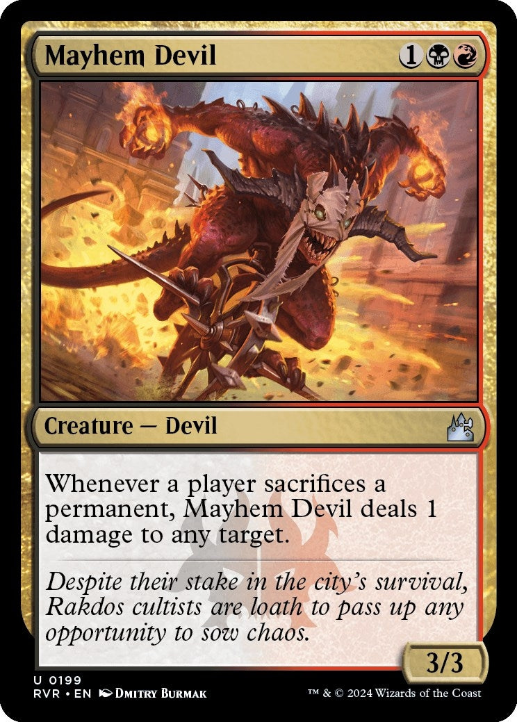 Image for Mayhem Devil (199) - Magic: The Gathering