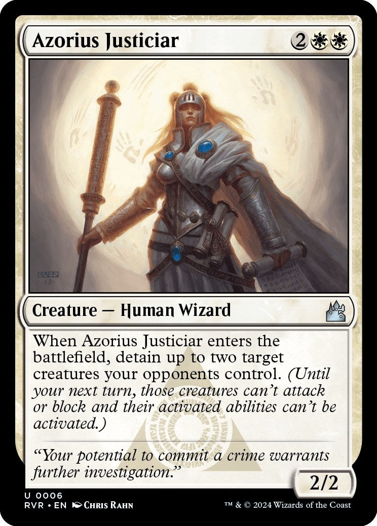 Image for Azorius Justiciar (6) - Magic: The Gathering