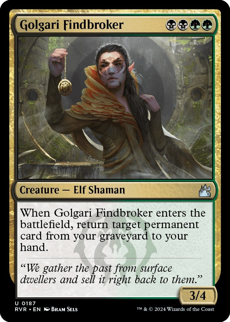 Image for Golgari Findbroker (187) - Magic: The Gathering