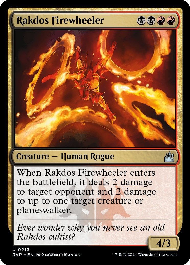 Image for Rakdos Firewheeler (213) - Magic: The Gathering
