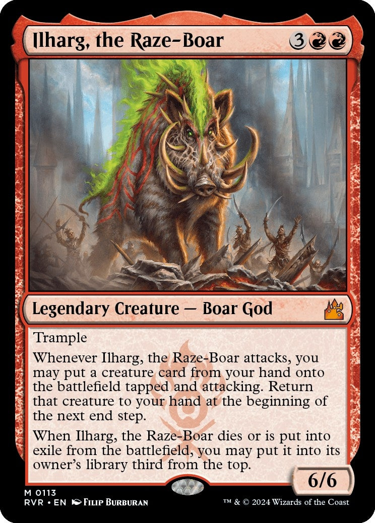 Image for Ilharg, the Raze-Boar (113) - Magic: The Gathering