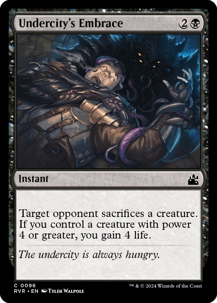 Image for Undercity's Embrace (96) - Magic: The Gathering