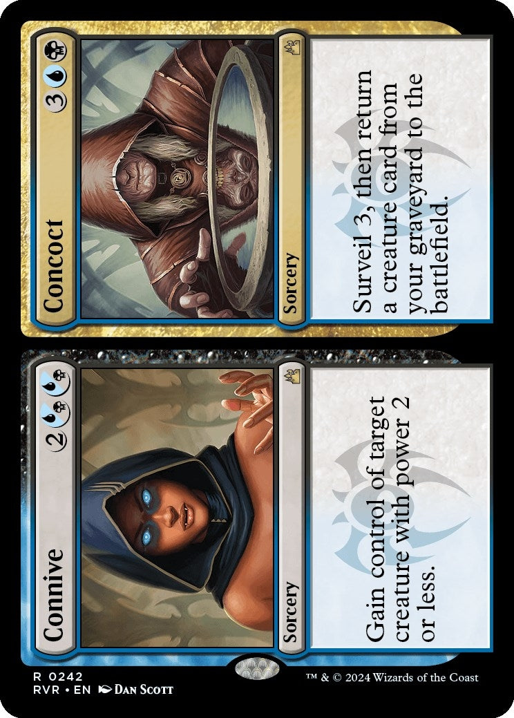 Image for Connive // Concoct (242) - Magic: The Gathering