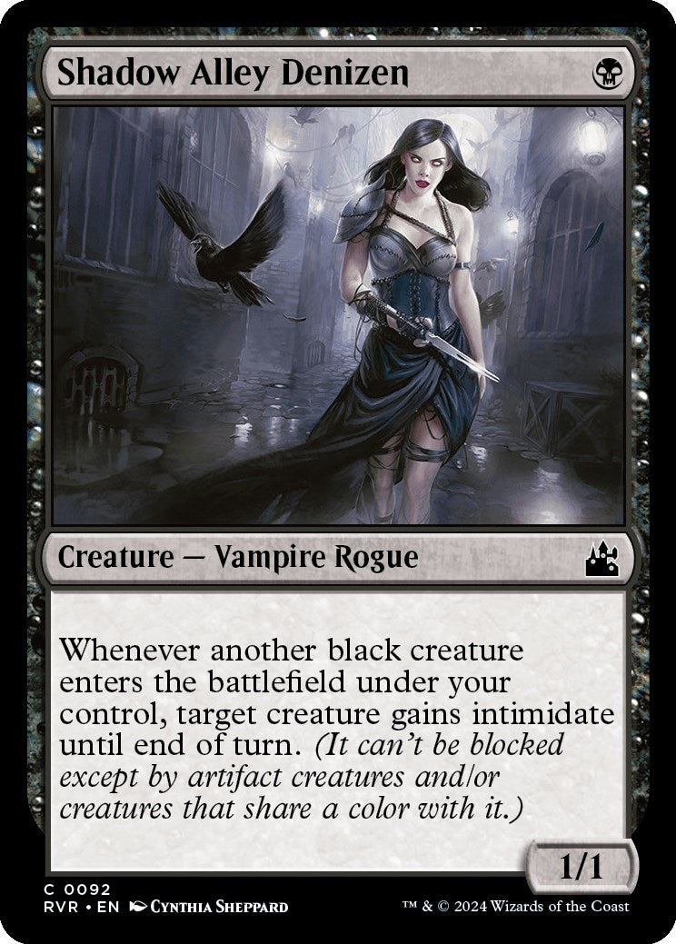 Image for Shadow Alley Denizen (92) - Magic: The Gathering