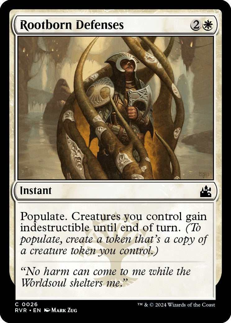 Image for Rootborn Defenses (26) - Magic: The Gathering