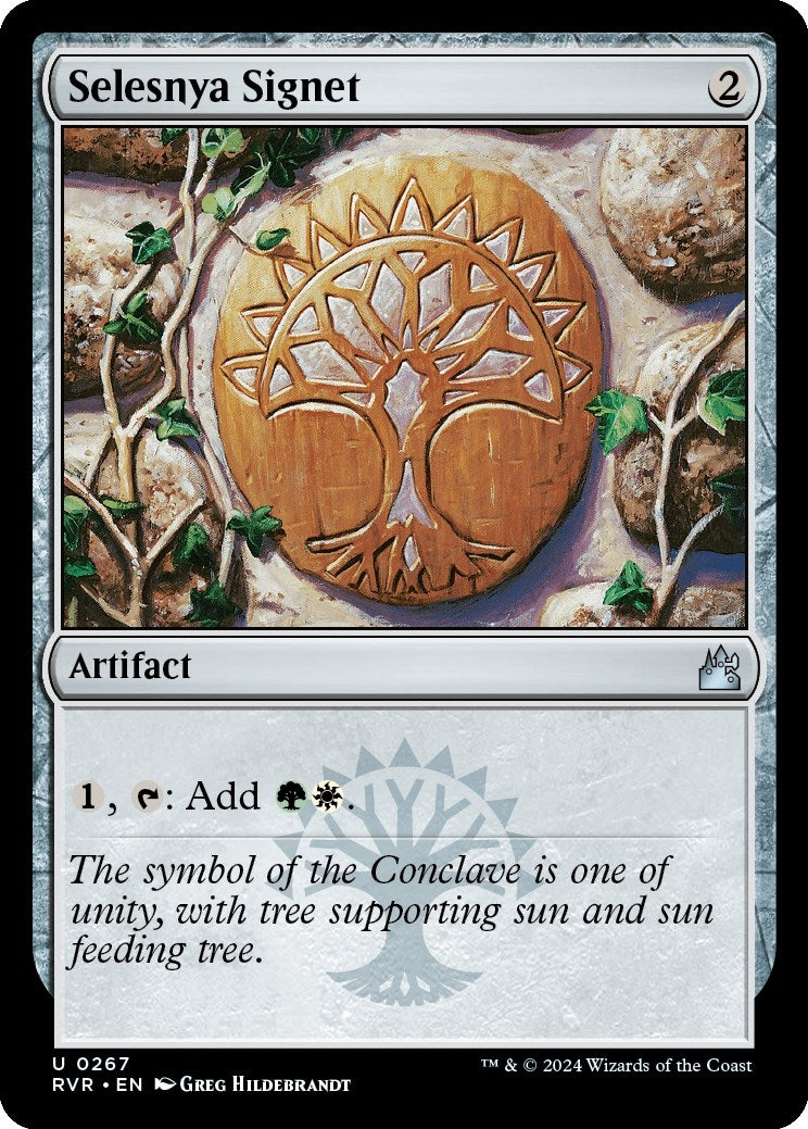 Image for Selesnya Signet (267) - Magic: The Gathering