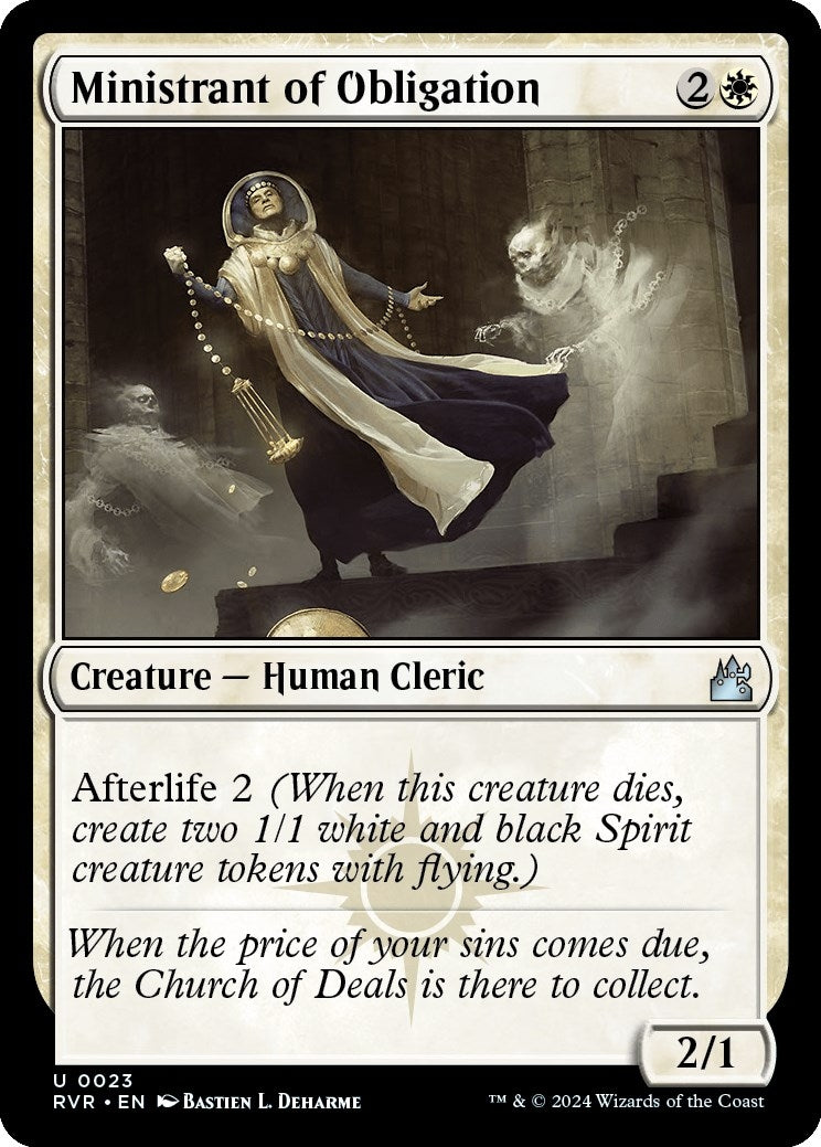 Image for Ministrant of Obligation (23) - Magic: The Gathering