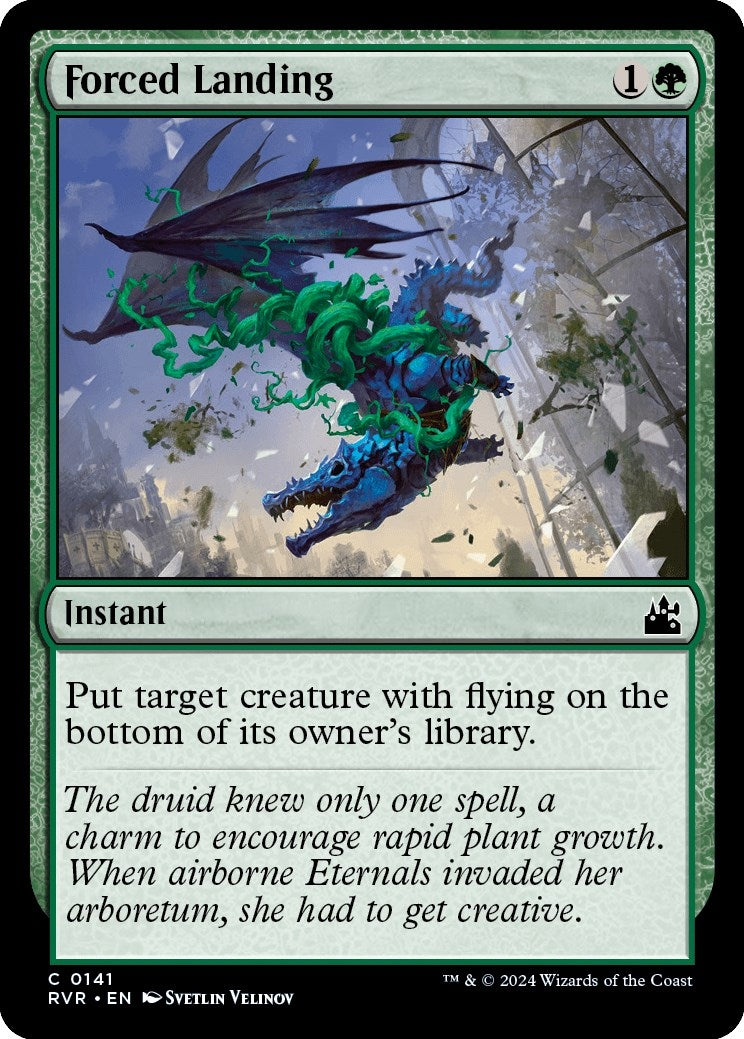 Image for Forced Landing (141) - Magic: The Gathering