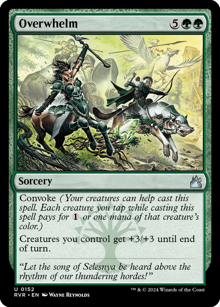 Image for Overwhelm (152) - Magic: The Gathering