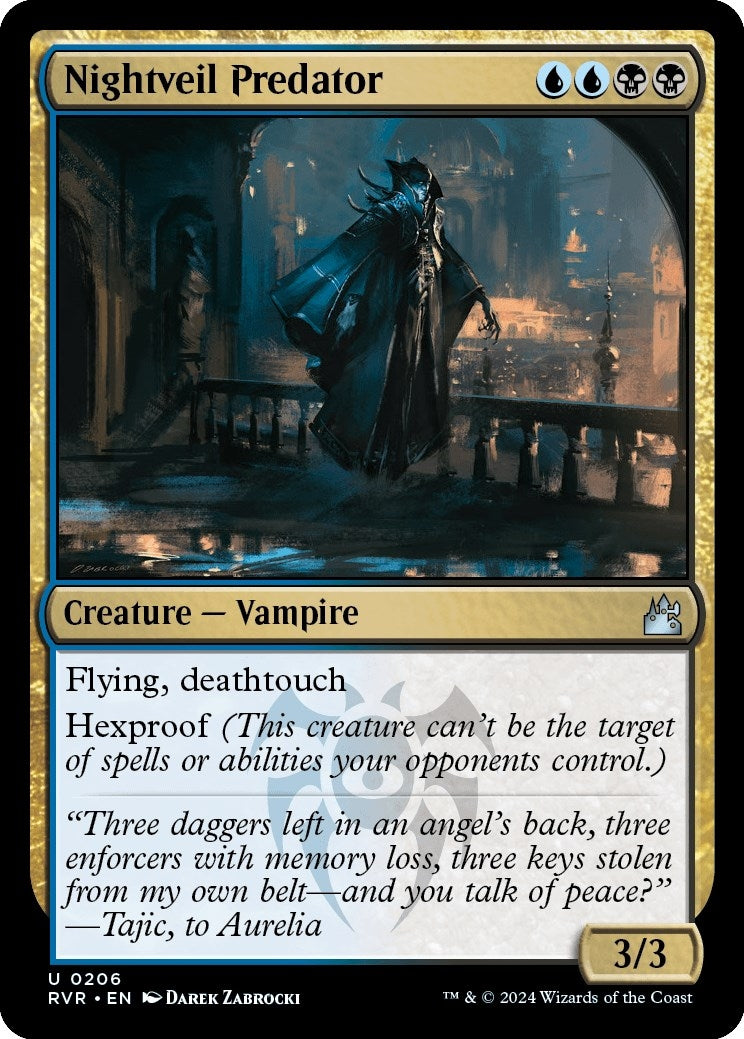 Image for Nightveil Predator (206) - Magic: The Gathering