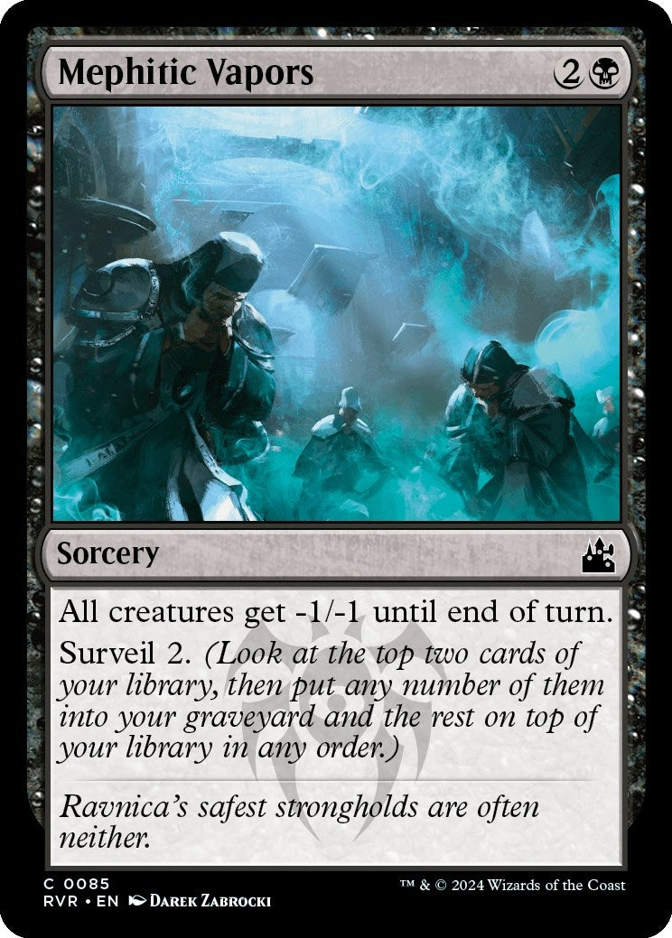 Image for Mephitic Vapors (85) - Magic: The Gathering