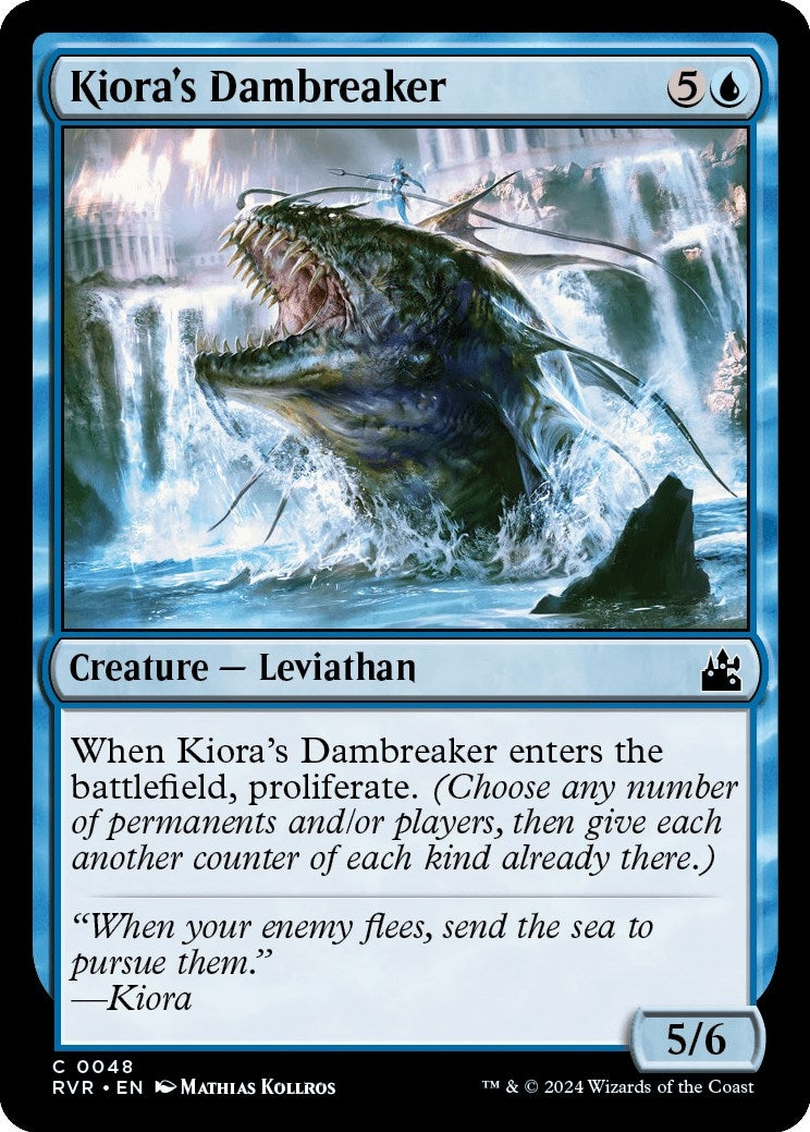 Image for Kiora's Dambreaker (48) - Magic: The Gathering