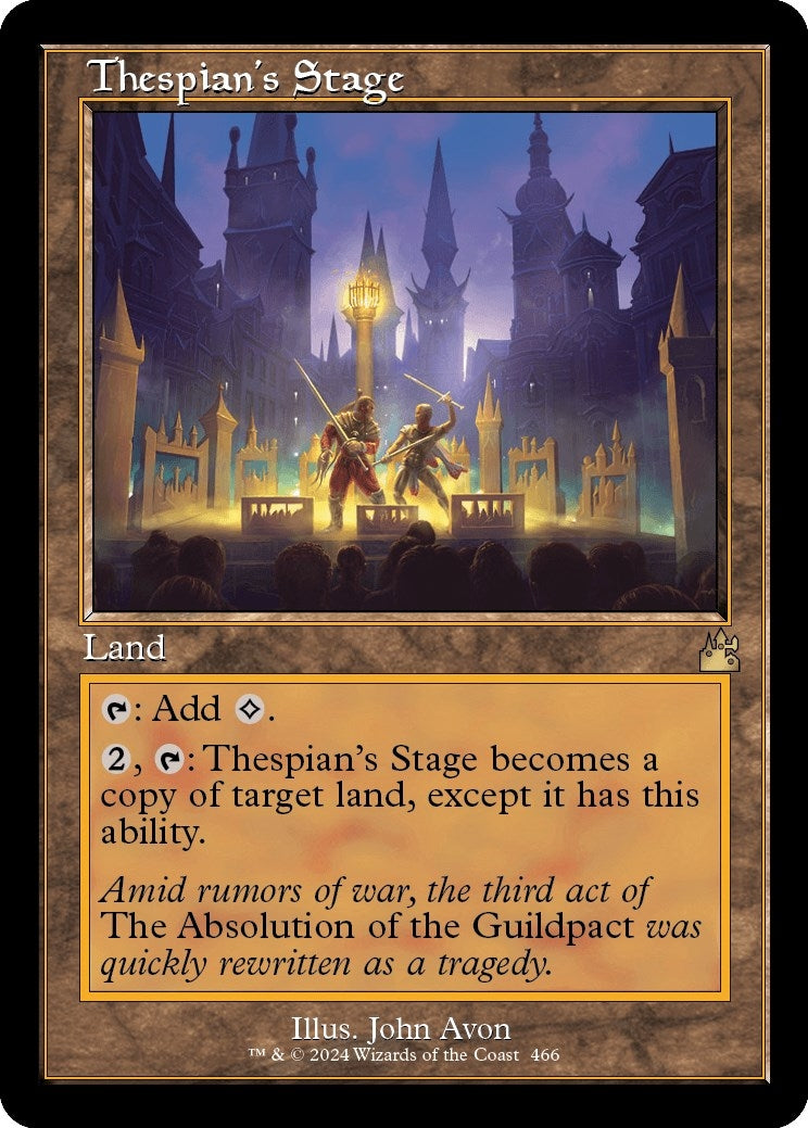 Image for Thespian's Stage (Retro Frame) (466) - Magic: The Gathering