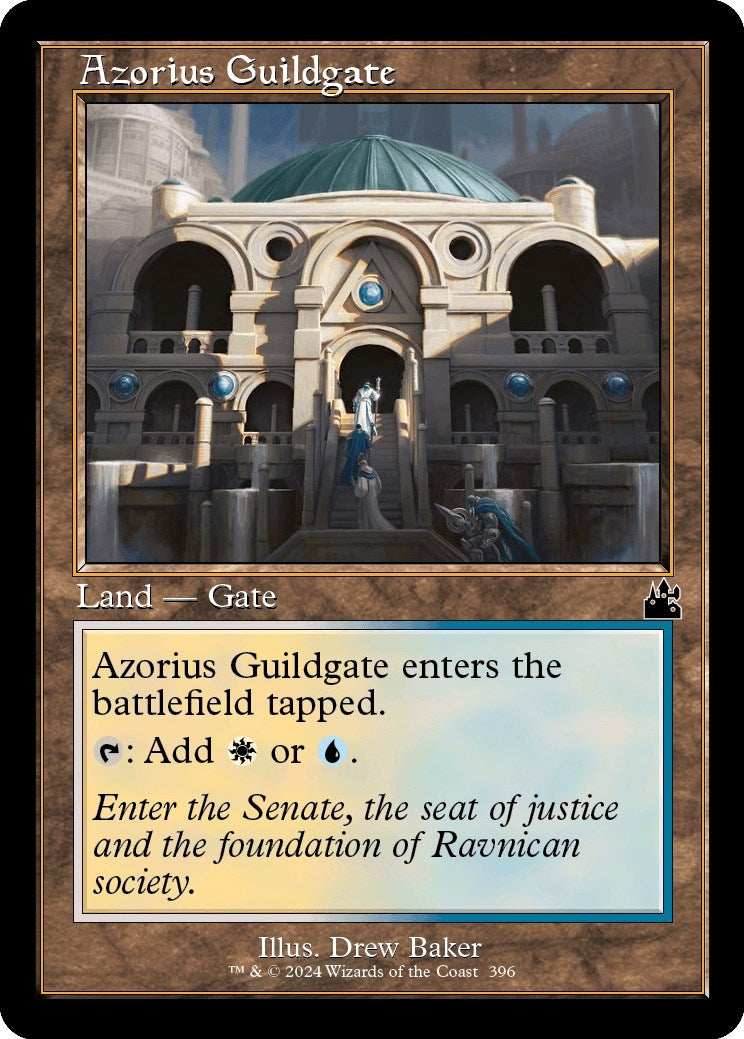 Image for Azorius Guildgate (Retro Frame) (396) - Magic: The Gathering