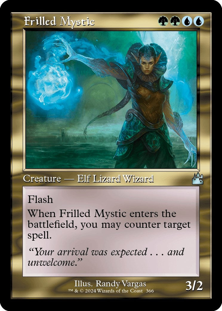 Image for Frilled Mystic (Retro Frame) (366) - Magic: The Gathering