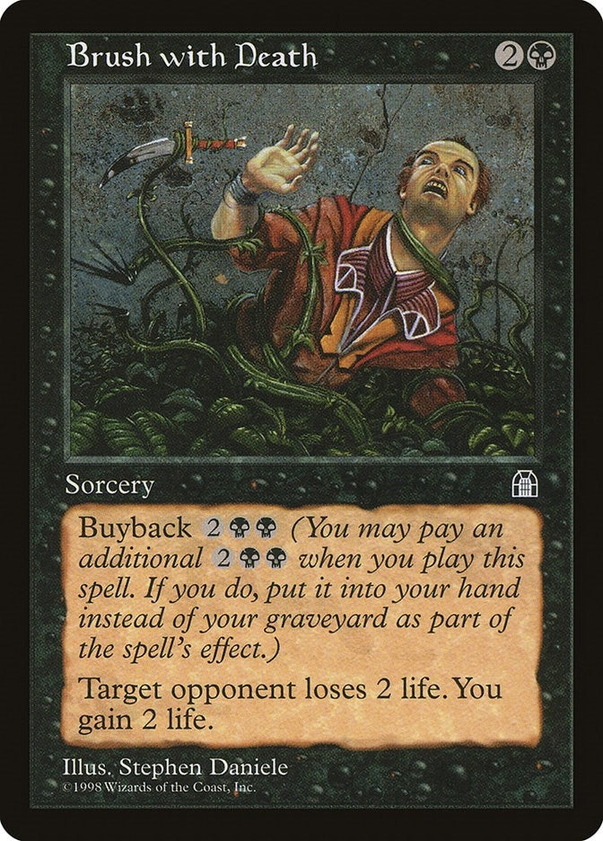 Image for Brush with Death - Magic: The Gathering