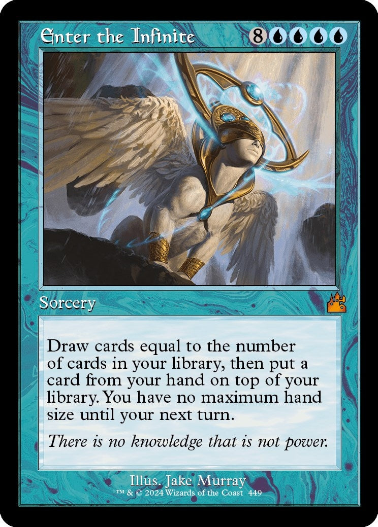 Image for Enter the Infinite (Retro Frame) (449) - Magic: The Gathering