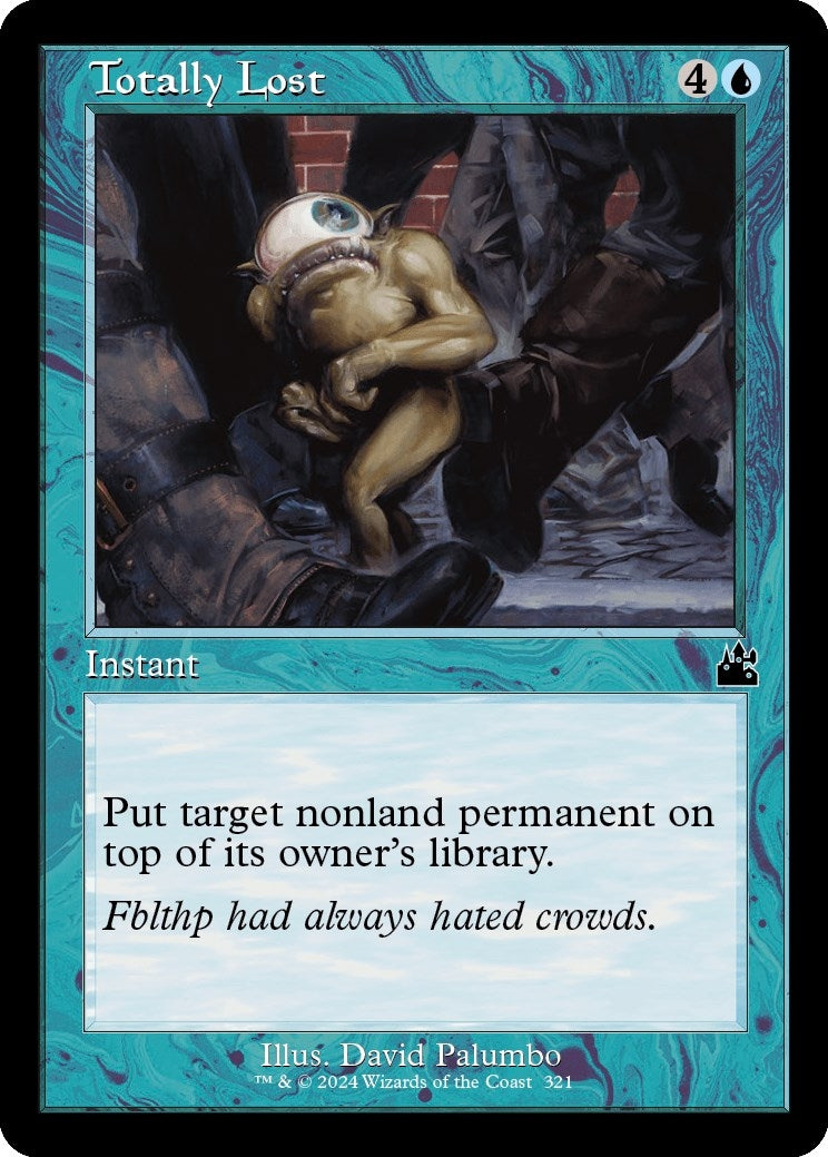 Image for Totally Lost (Retro Frame) (321) - Magic: The Gathering
