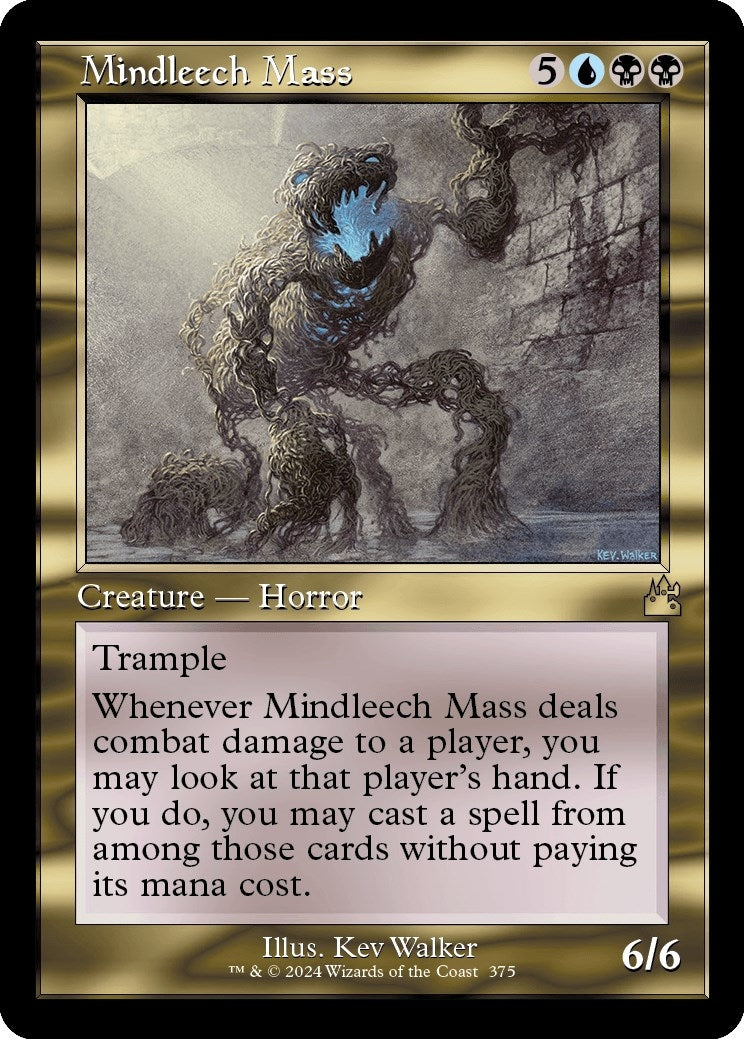 Image for Mindleech Mass (Retro Frame) (375) - Magic: The Gathering