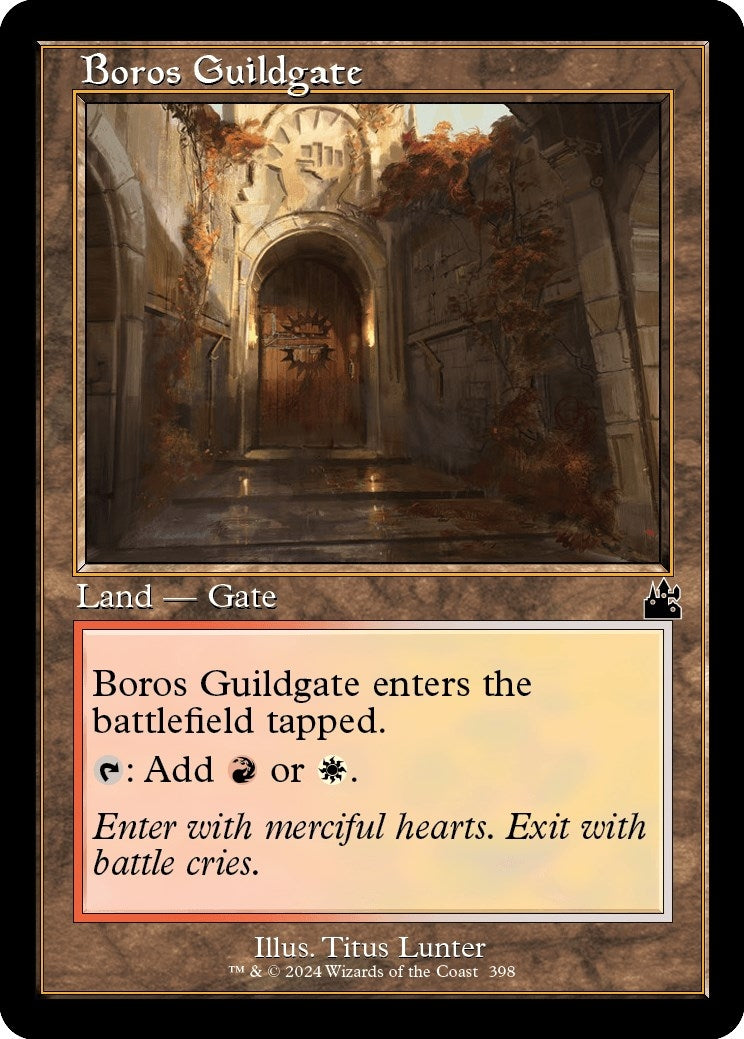 Image for Boros Guildgate (Retro Frame) (398) - Magic: The Gathering