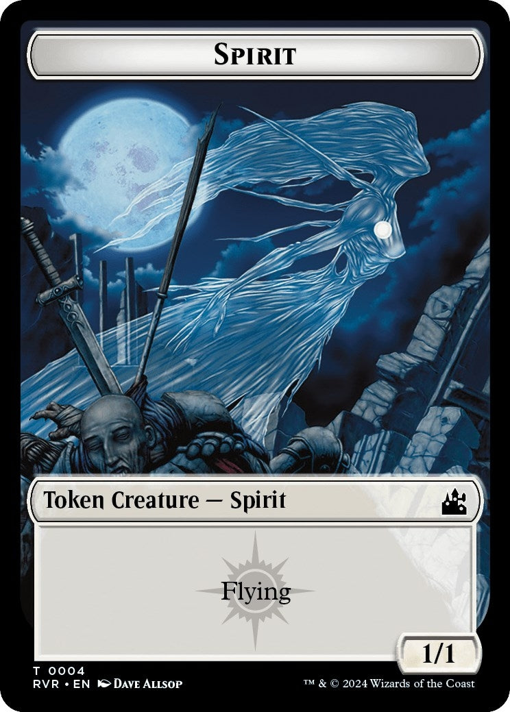 Image for Spirit Token (0004) (4) - Magic: The Gathering