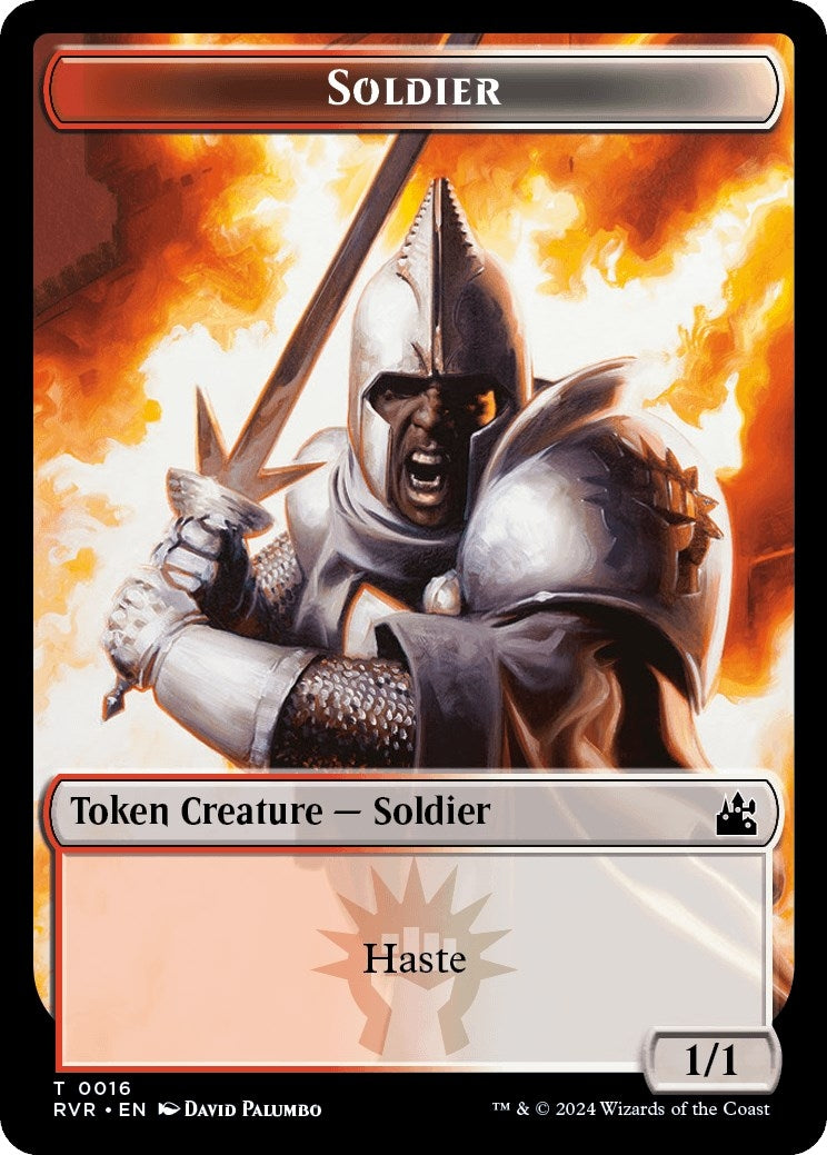 Image for Soldier Token (16) - Magic: The Gathering