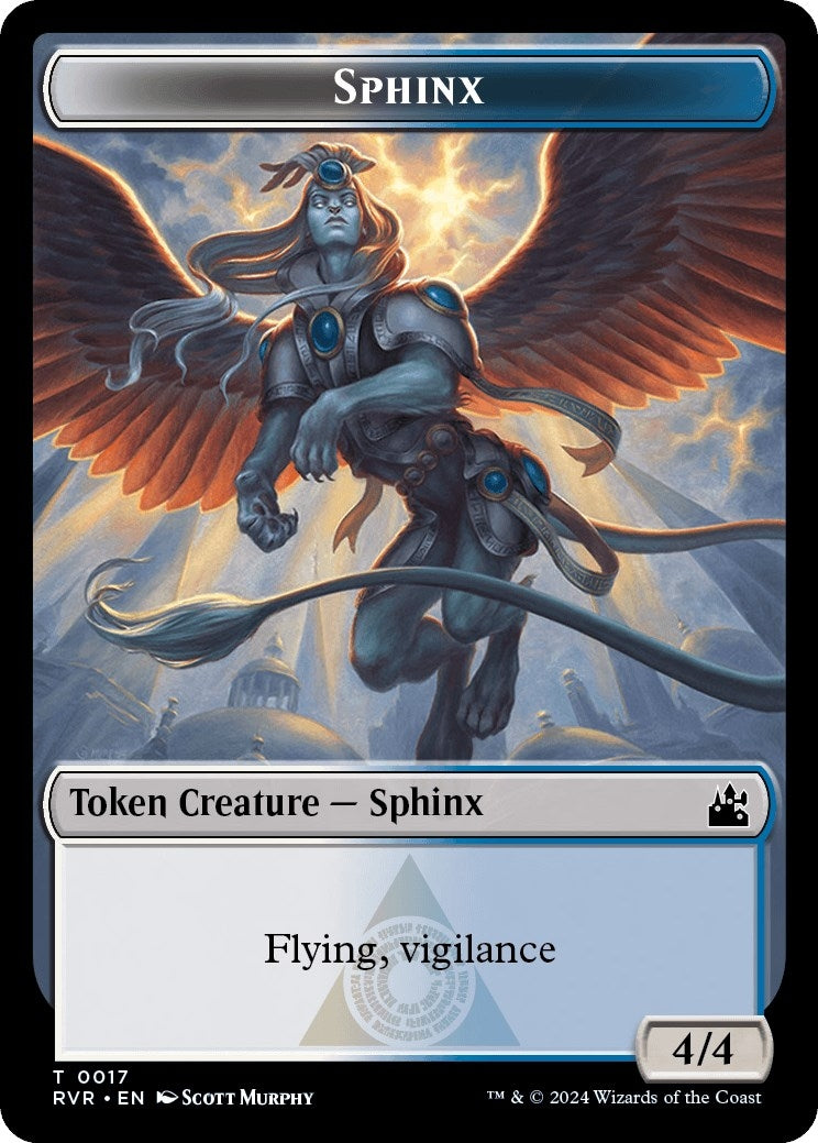 Image for Sphinx Token (17) - Magic: The Gathering