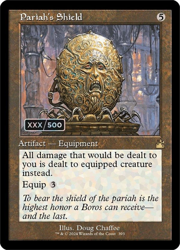 Image for Pariah's Shield (Retro Frame) (Serial Numbered) (393) - Magic: The Gathering