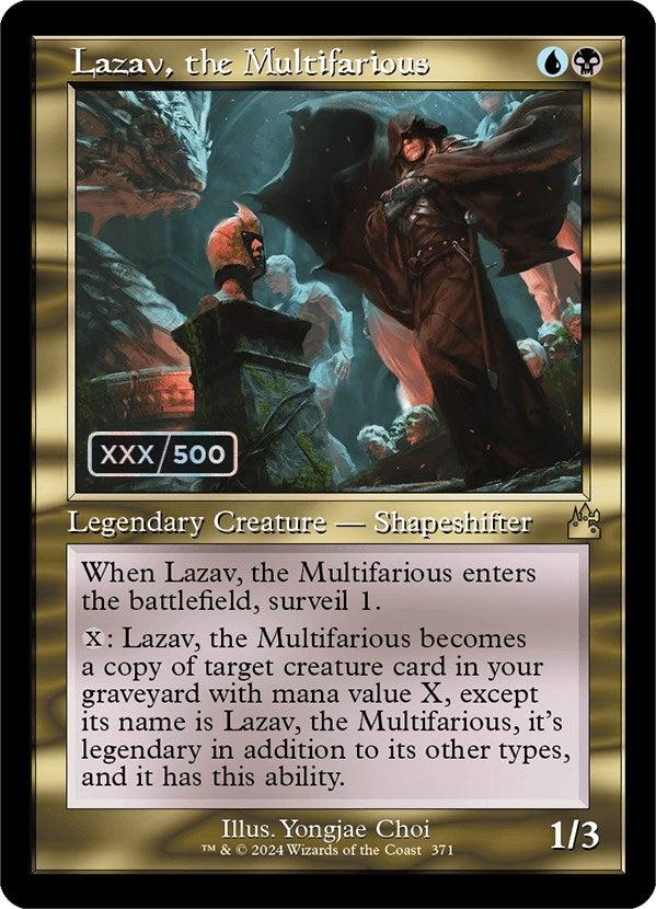Image for Lazav, the Multifarious (Retro Frame) (Serial Numbered) (371) - Magic: The Gathering