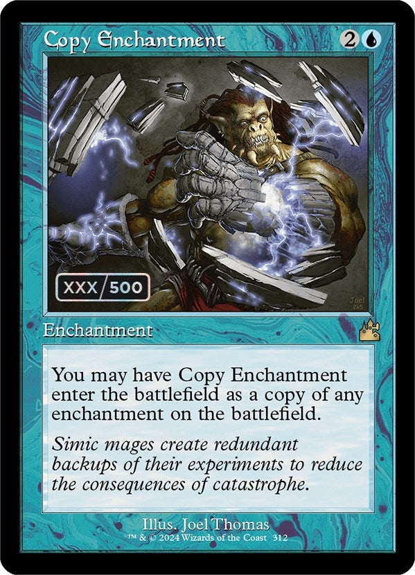 Image for Copy Enchantment (Retro Frame) (Serial Numbered) (312) - Magic: The Gathering