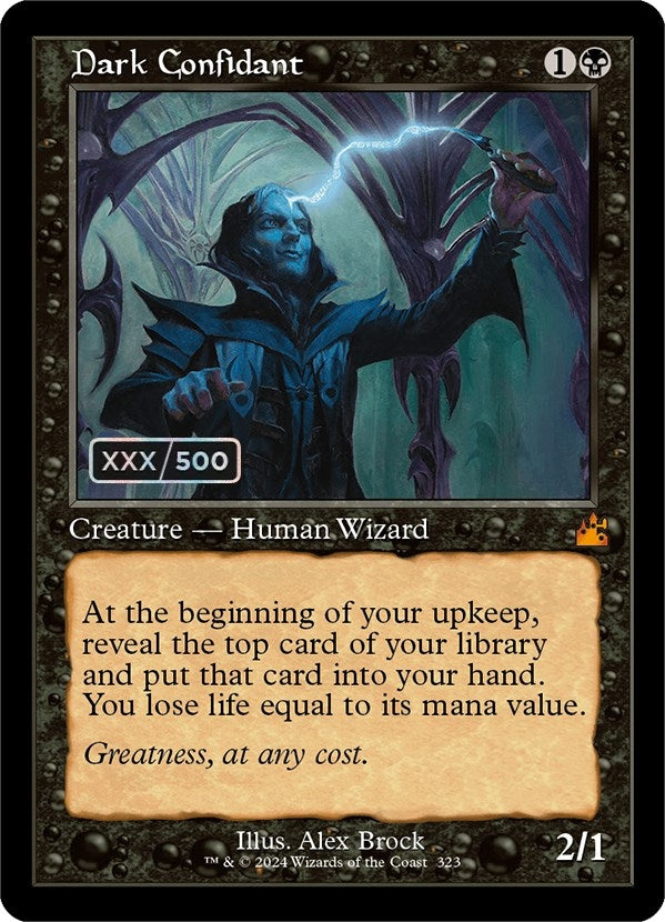 Image for Dark Confidant (Retro Frame) (Serial Numbered) (323) - Magic: The Gathering