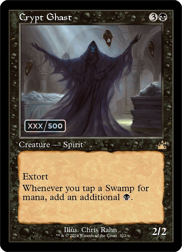 Image for Crypt Ghast (Retro Frame) (Serial Numbered) (322) - Magic: The Gathering