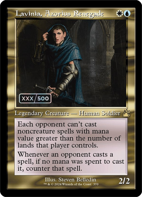 Image for Lavinia, Azorius Renegade (Retro Frame) (Serial Numbered) (370) - Magic: The Gathering