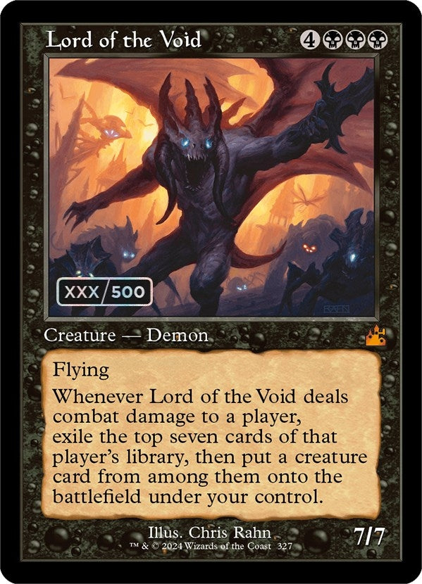 Image for Lord of the Void (Retro Frame) (Serial Numbered) (327) - Magic: The Gathering