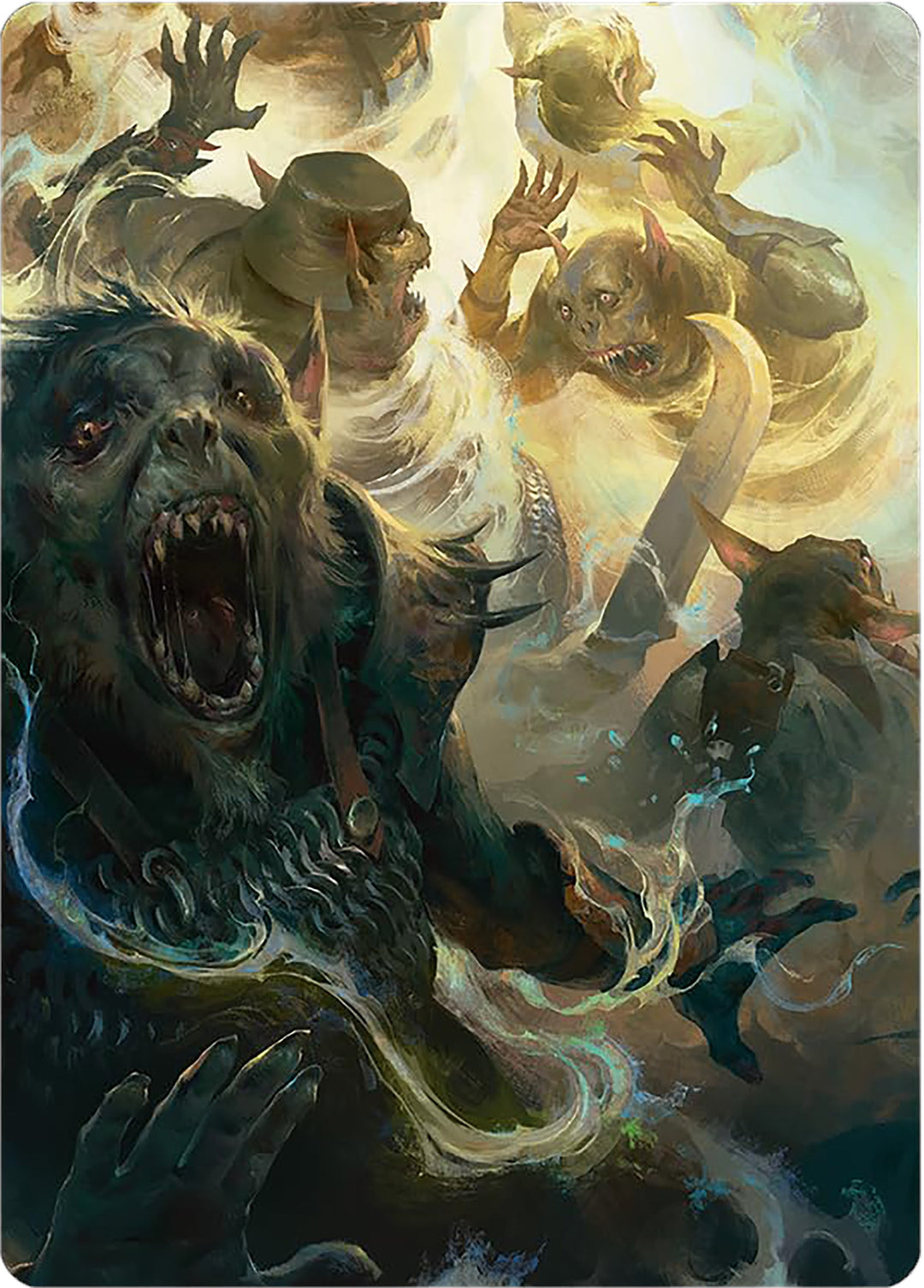 Image for Galadriel's Dismissal Art Card (10) - Magic: The Gathering