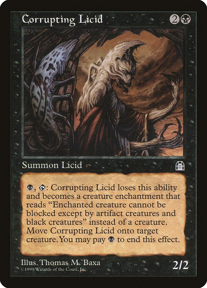 Image for Corrupting Licid - Magic: The Gathering