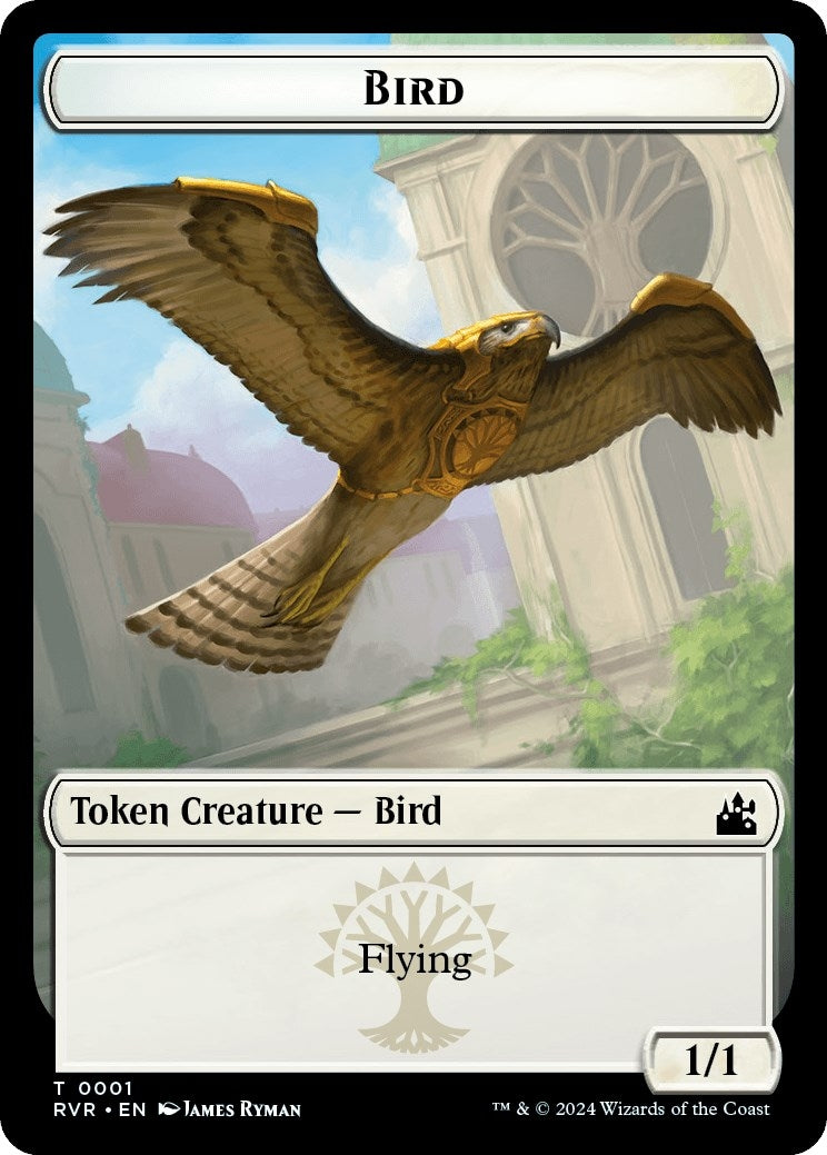Image for Bird // Voja Double-Sided Token (1 // 19) - Magic: The Gathering