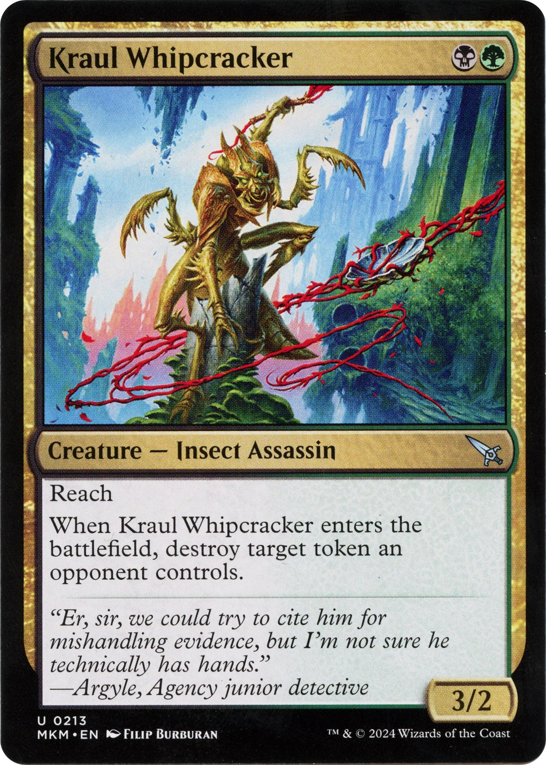 Image for Kraul Whipcracker (a) (213) - Magic: The Gathering
