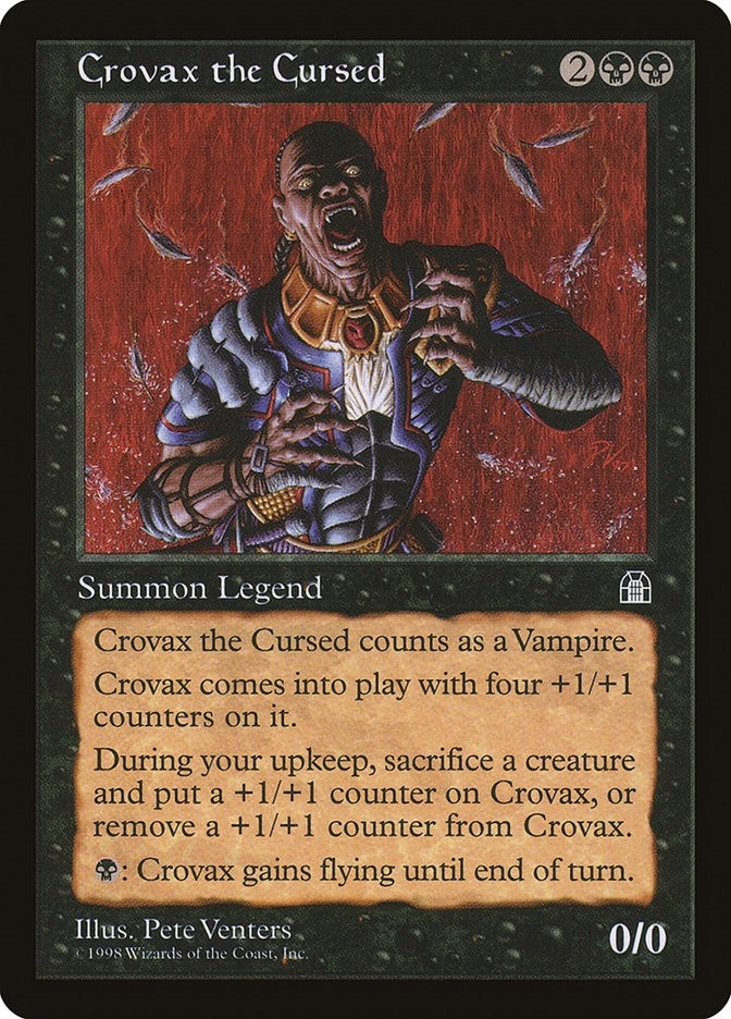 Image for Crovax the Cursed - Magic: The Gathering