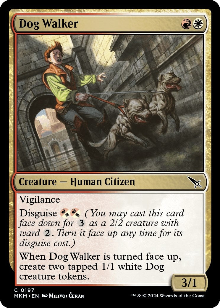 Image for Dog Walker (197) (MKM) - Magic: The Gathering