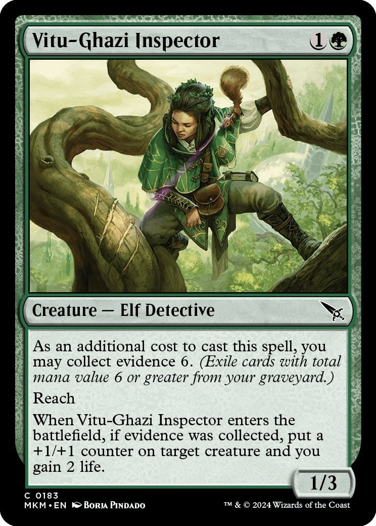 Image for Vitu-Ghazi Inspector (183) (MKM) - Magic: The Gathering